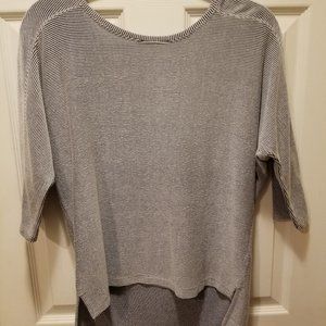 Christian Siriano Striped Boatneck Blouse - Size S